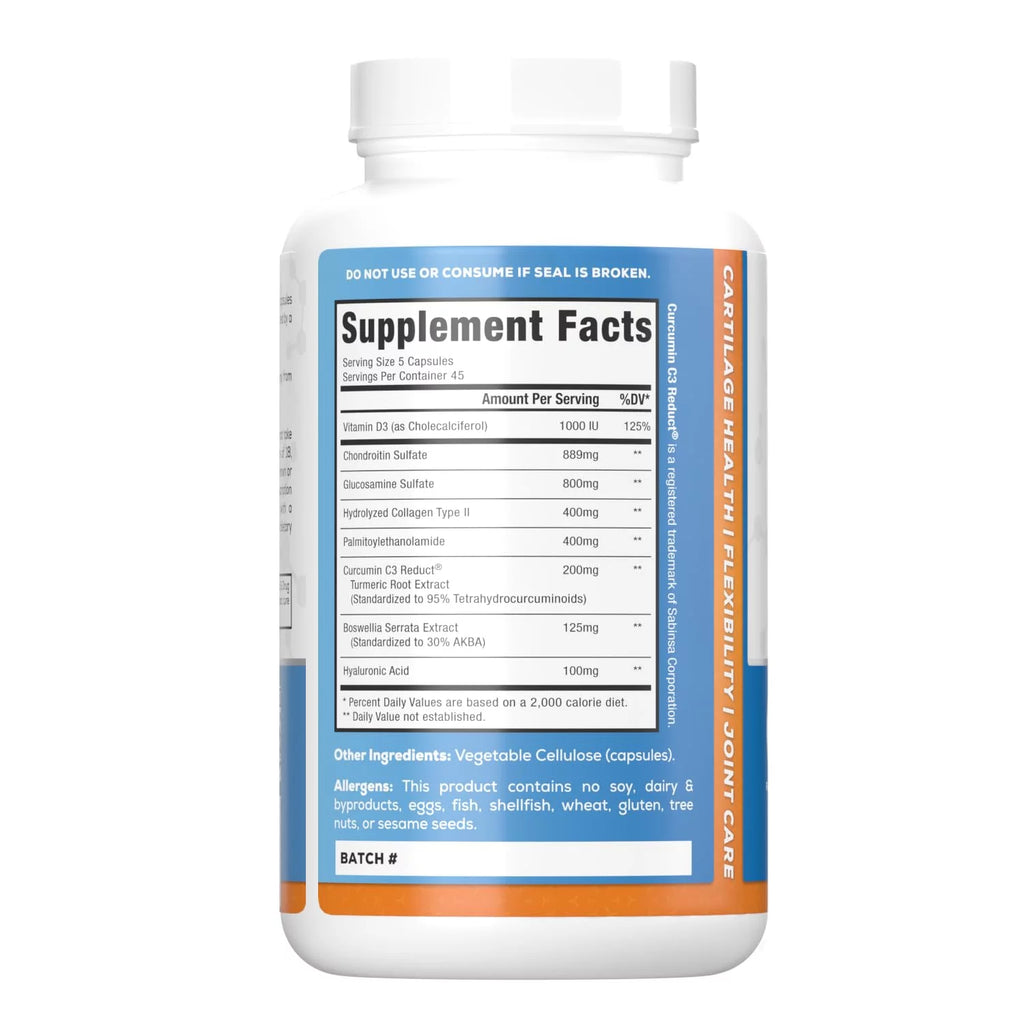 Joint Health Complex Capsules 225 Pill Count H779