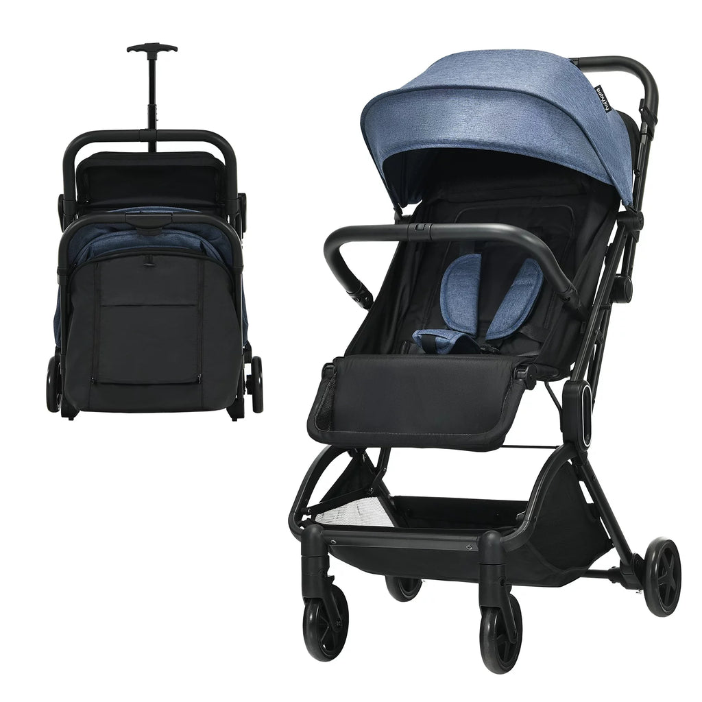 Lightweight Foldable Grey Baby Stroller T391701
