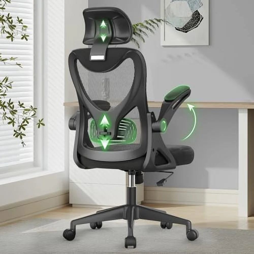 Ergonomic Office Chair with Headrest & Lumbar Support L4794
