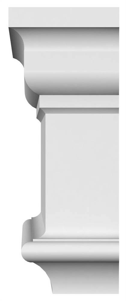 113 inch Bottom Width x 114 1/2 inch Top Width x 4 5/8 inch x 1 1/8 inch Holmdel Crosshead H690
