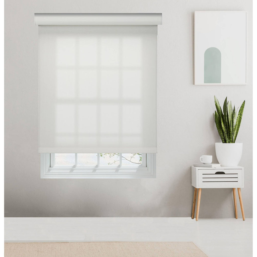 White Cordless Cassette Roller Shade Z709117
