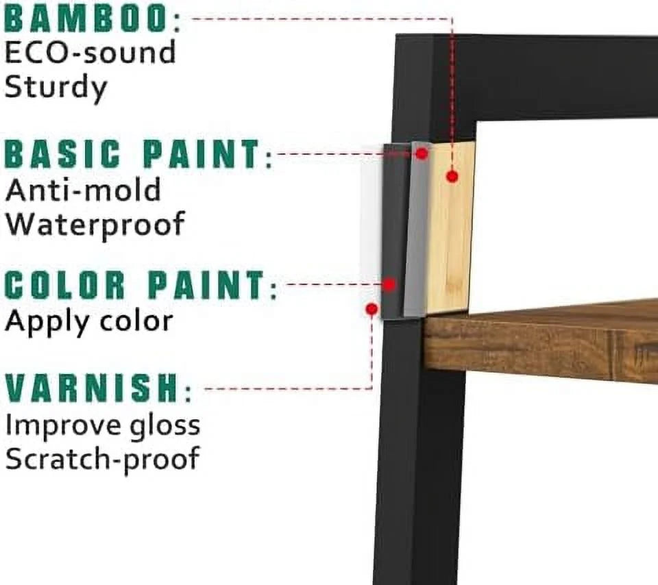 5 Tier Tall Bookcase W184807