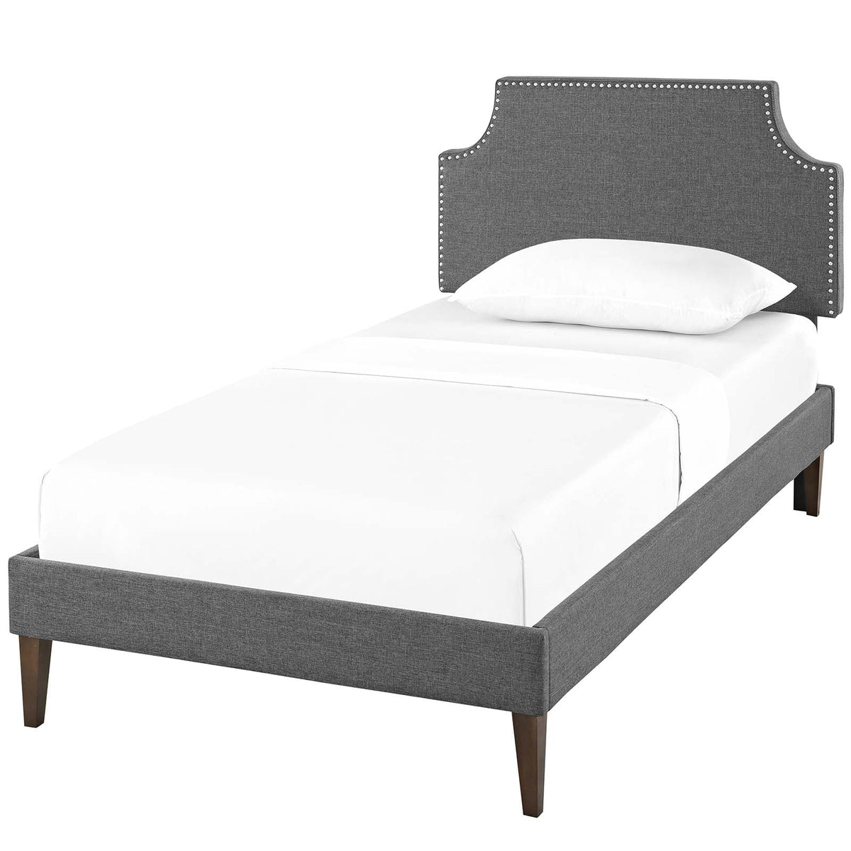 Twin Size Platform Bed Frame F8337