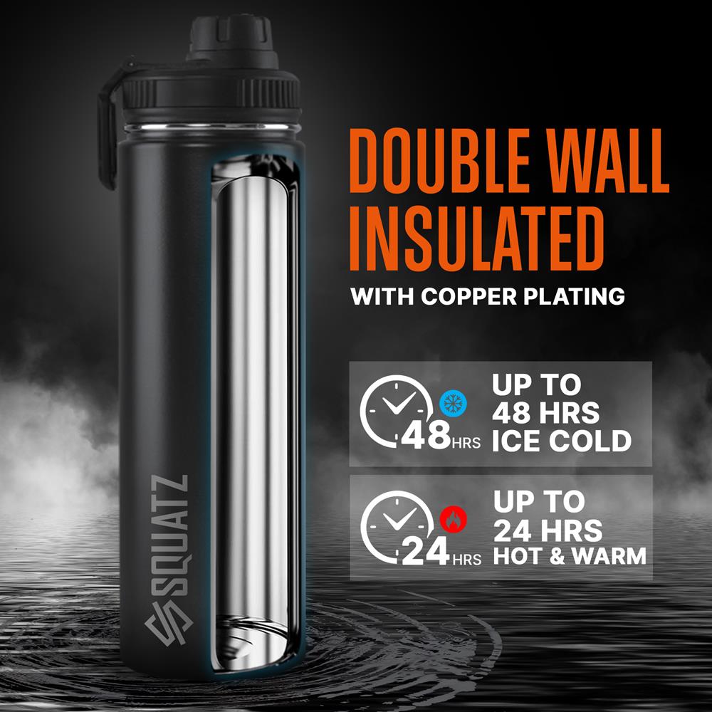 24 Oz Stainless Steel Water Bottle W6613