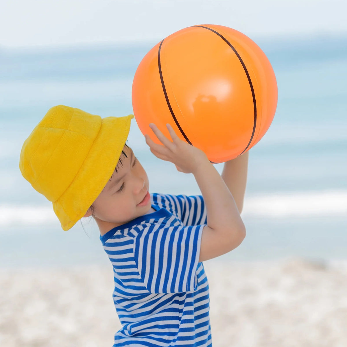 4 Pcs Inflatable Beach Ball Toys F908252