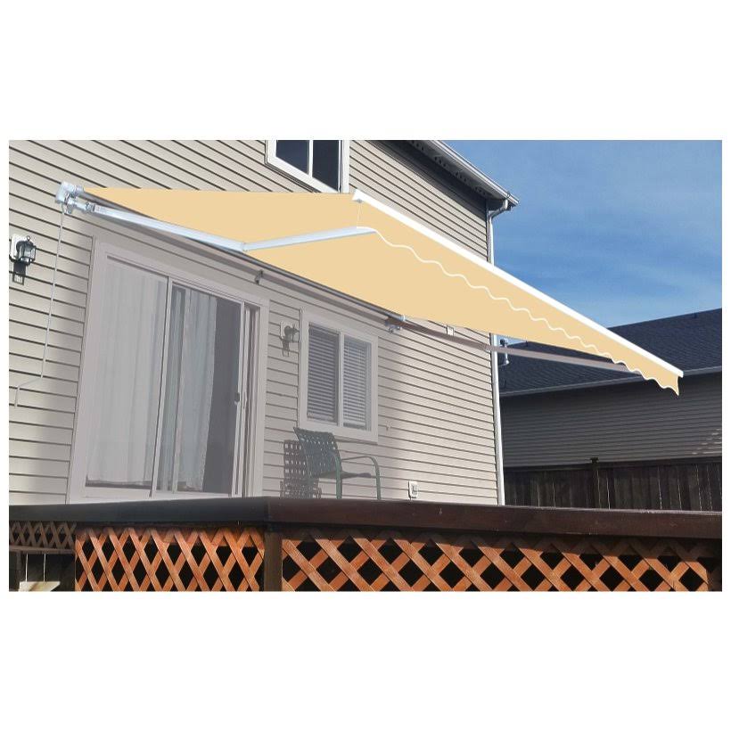 Ivory Retractable Awning Fabric Replacement P4782