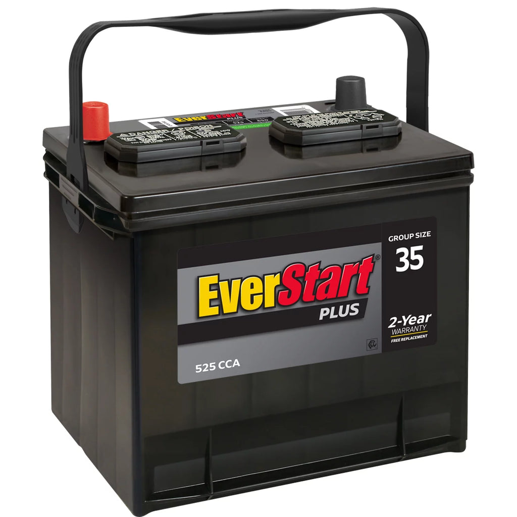Lead Acid Automotive Battery Group Size 35 12 Volt 525 CCA Q446259