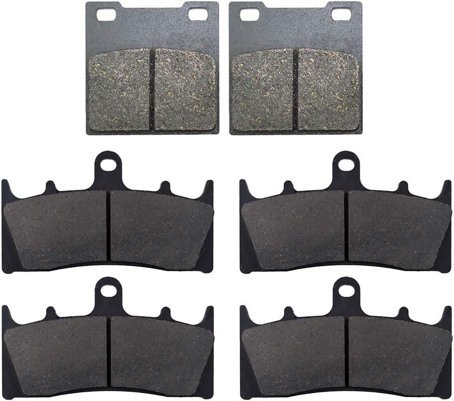 Front & Rear Brake Pads Set, Sintered copper-based, Pack of 2 L555