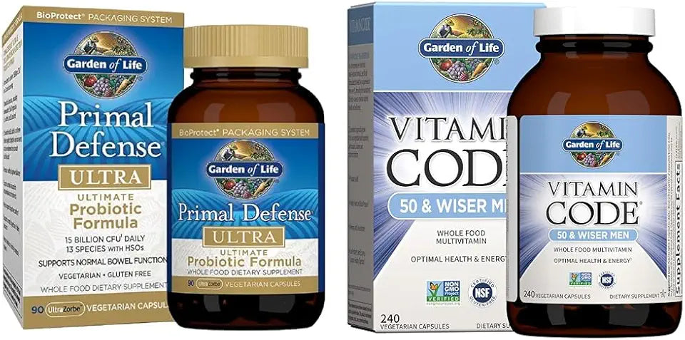 15 Billion CFU Probiotic & Multivitamin for Men O476784