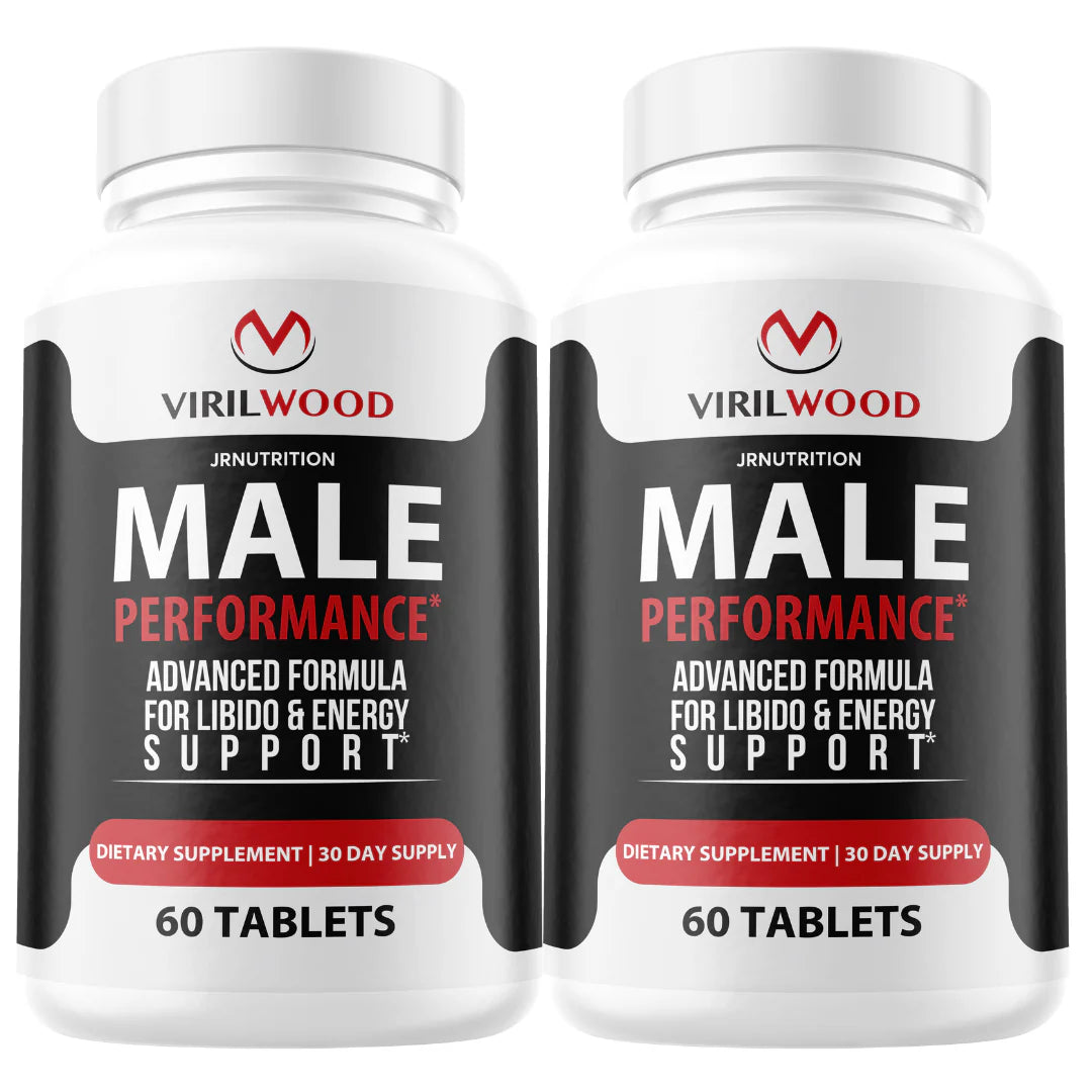 Performance & Drive Pills for Men - 2 Bottles D8780