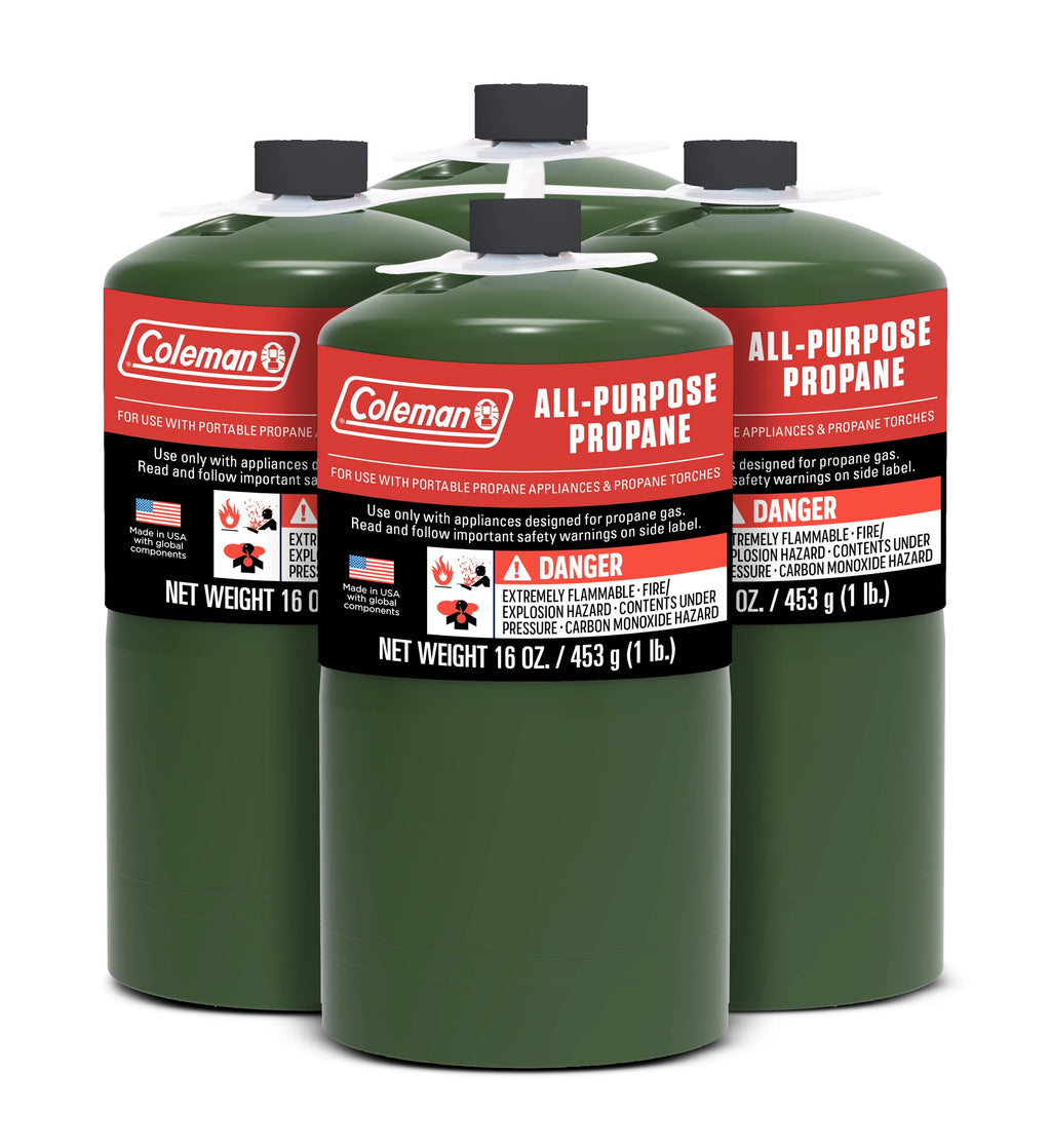 16 oz Propane Gas Cylinder 4-Pack W73833