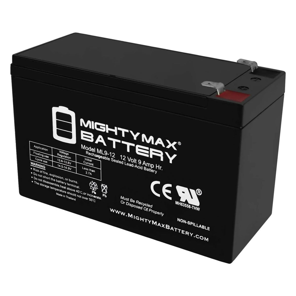 12V 9AH Replacement Battery X426
