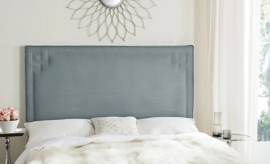 Sky Blue Upholstered Headboard L104