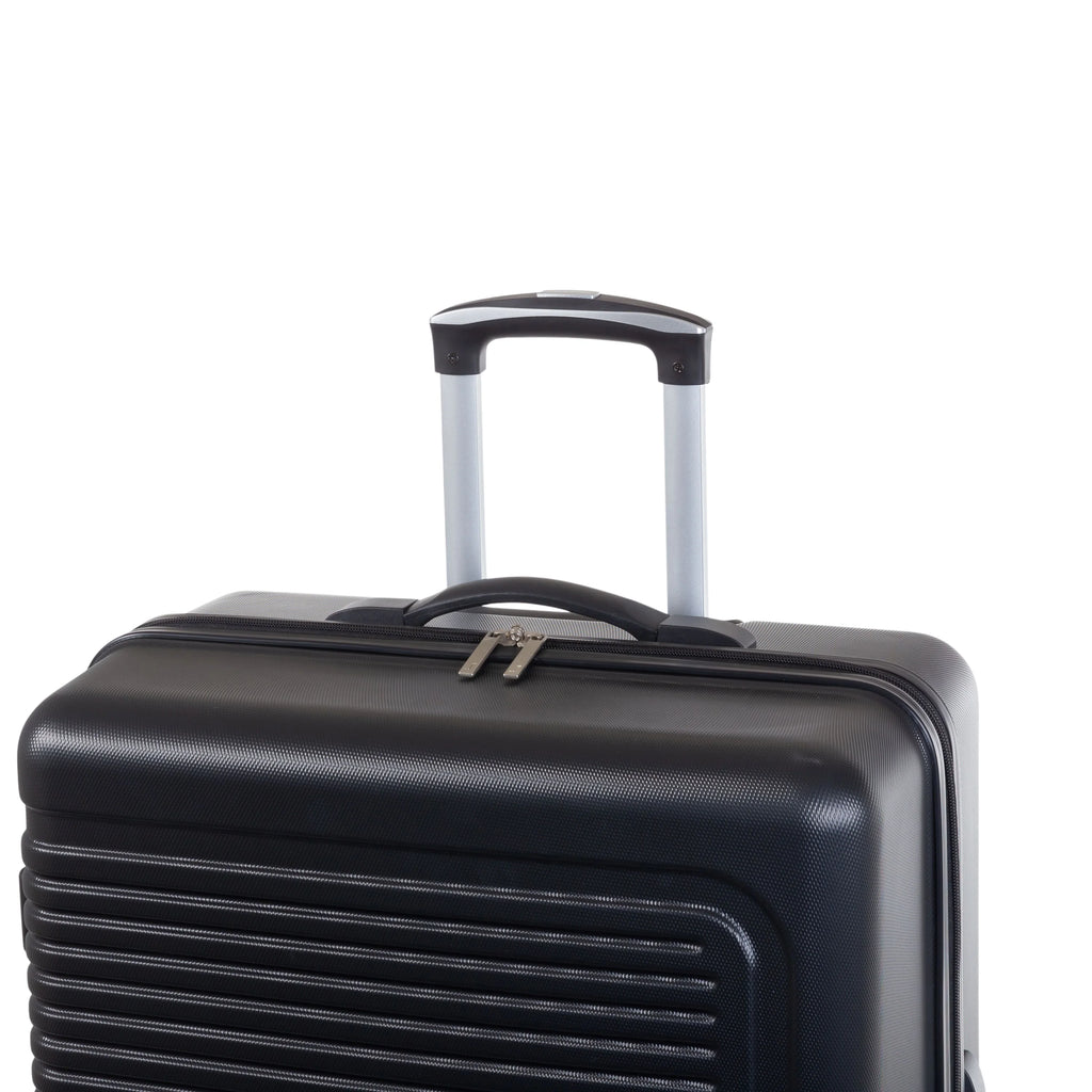 5pc Hardside Rolling Spinner Upright Set, 20" 28" Luggage, 3pc Packing Cubes, Charcoal S57453