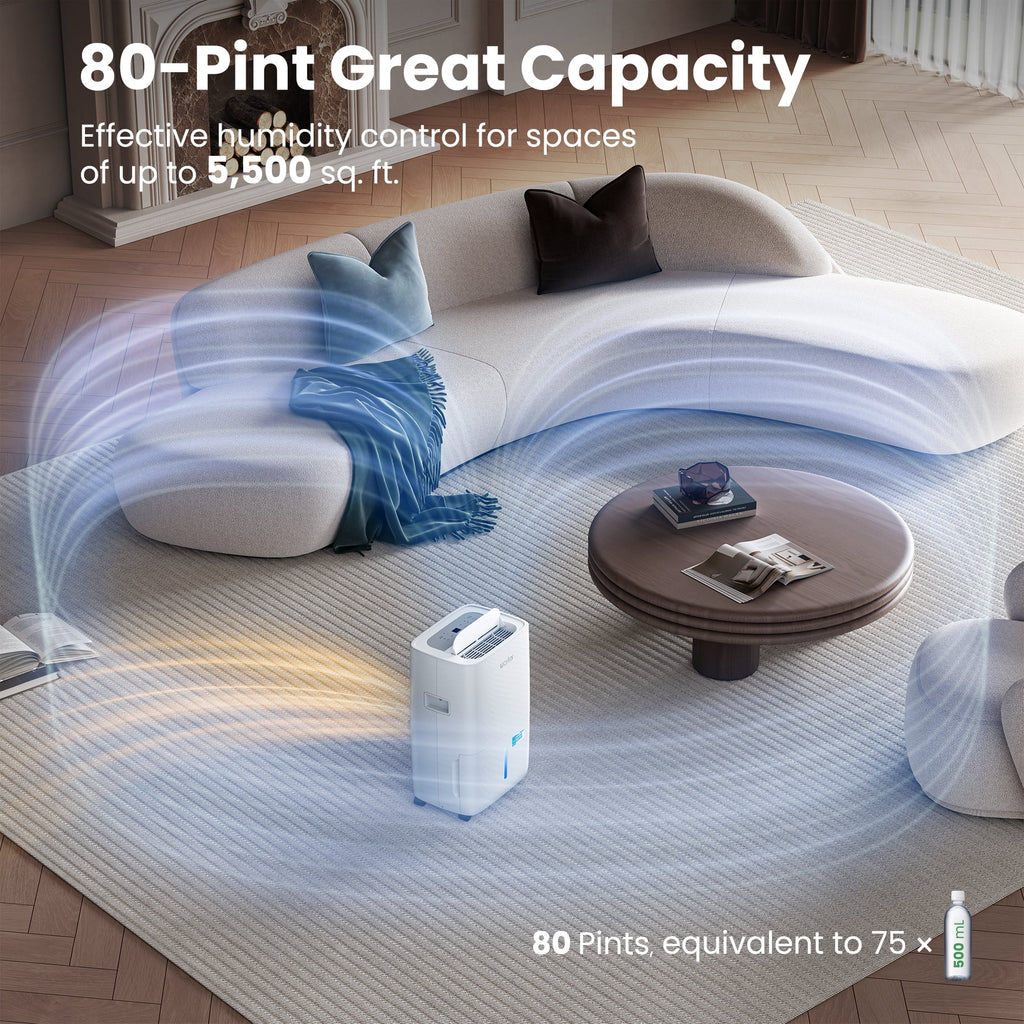 Energy Star Dehumidifier with Pump 7000 Sq. Ft 150 Pint R9384