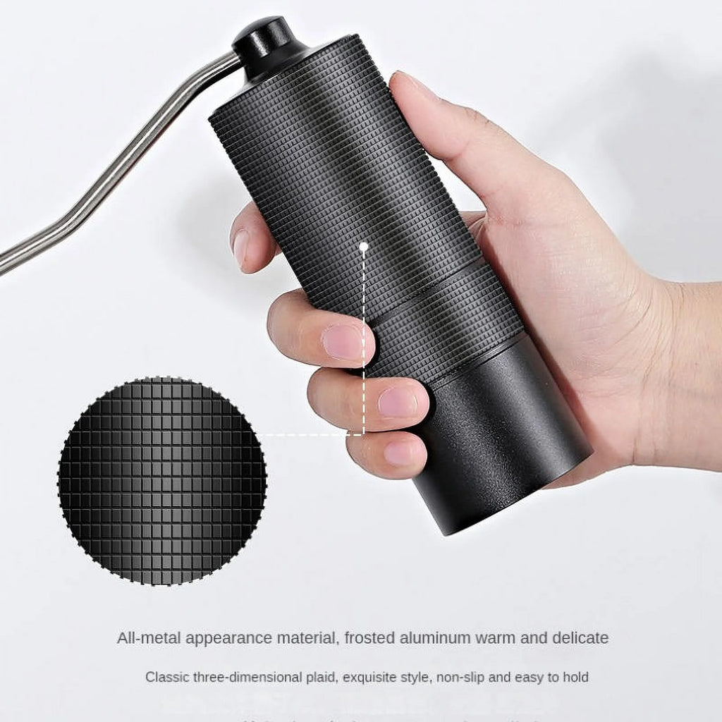 Adjustable Stainless Steel Conical Burr Manual Coffee Grinder J363441