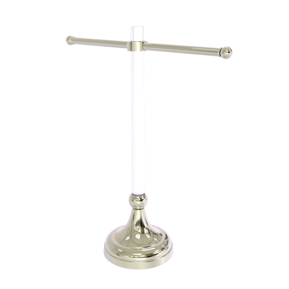 Polished Nickel Free Standing Towel Stand T78419
