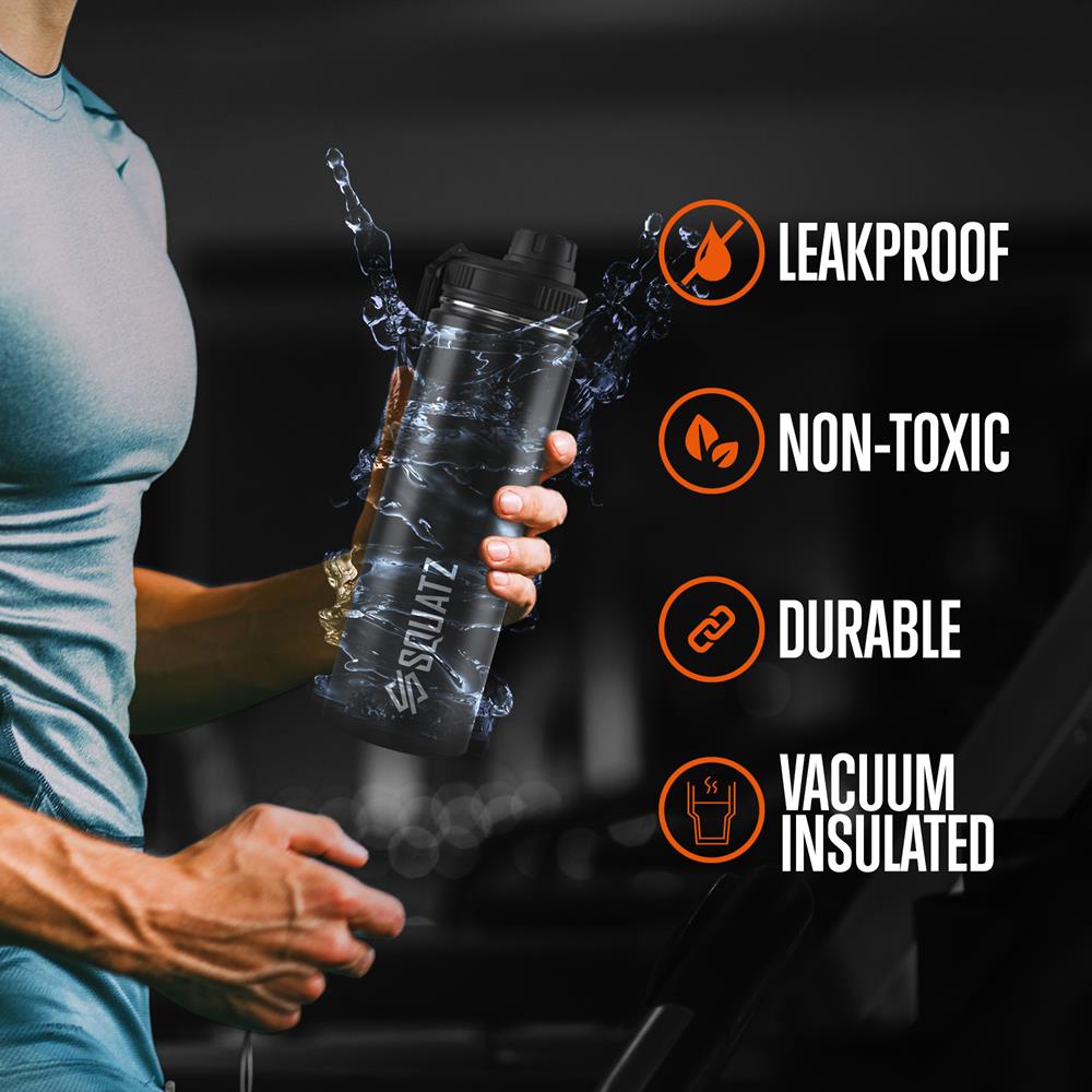 24 Oz Stainless Steel Water Bottle W6613
