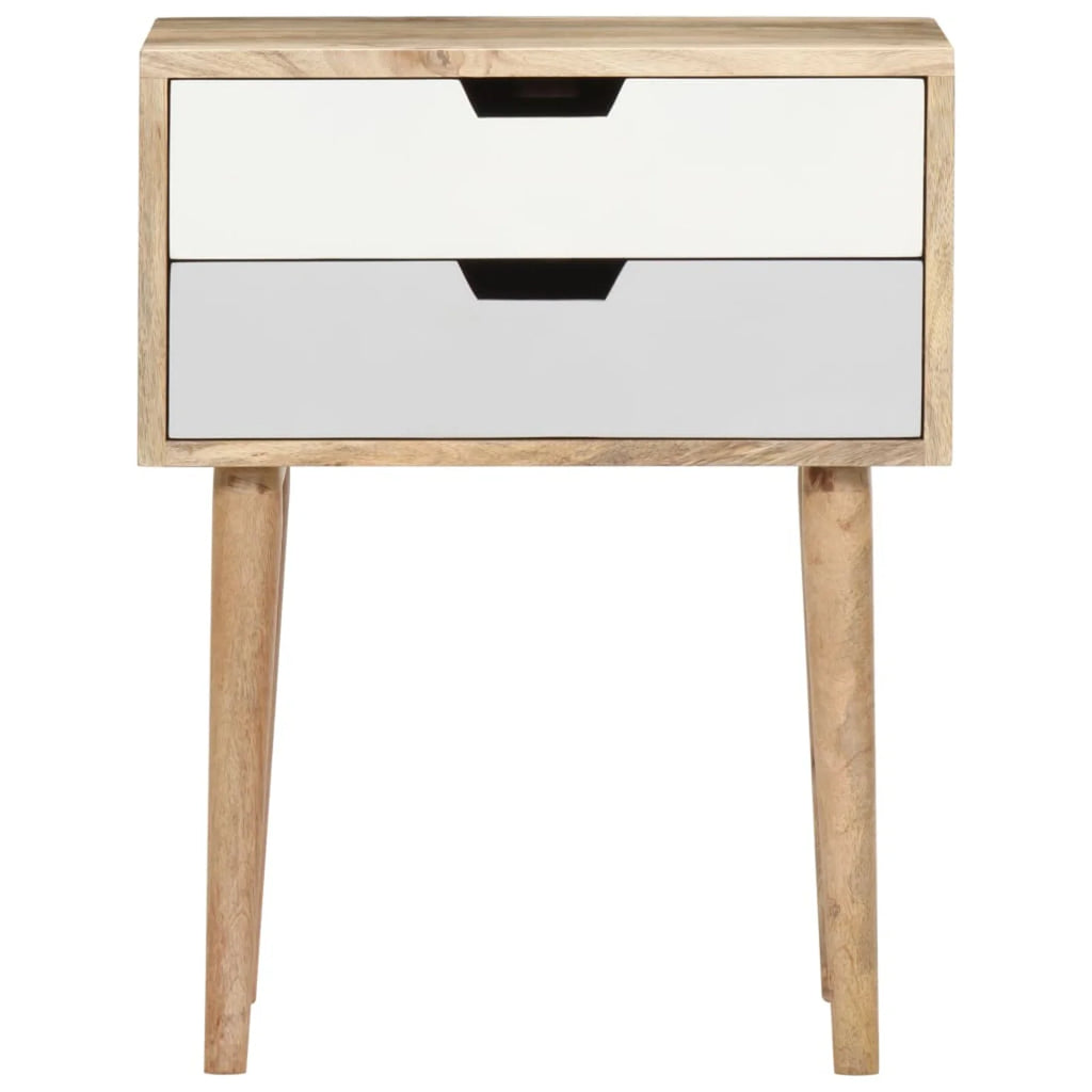 Solid Mango Wood Bedside Cabinet N900