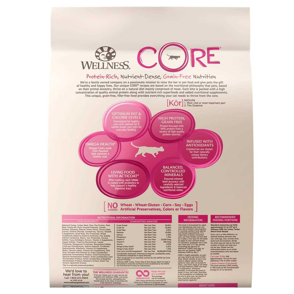 Grain-Free Turkey & Duck Dry Cat Food C5694