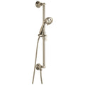 Polished Nickel Handshower with Slide Bar G6358