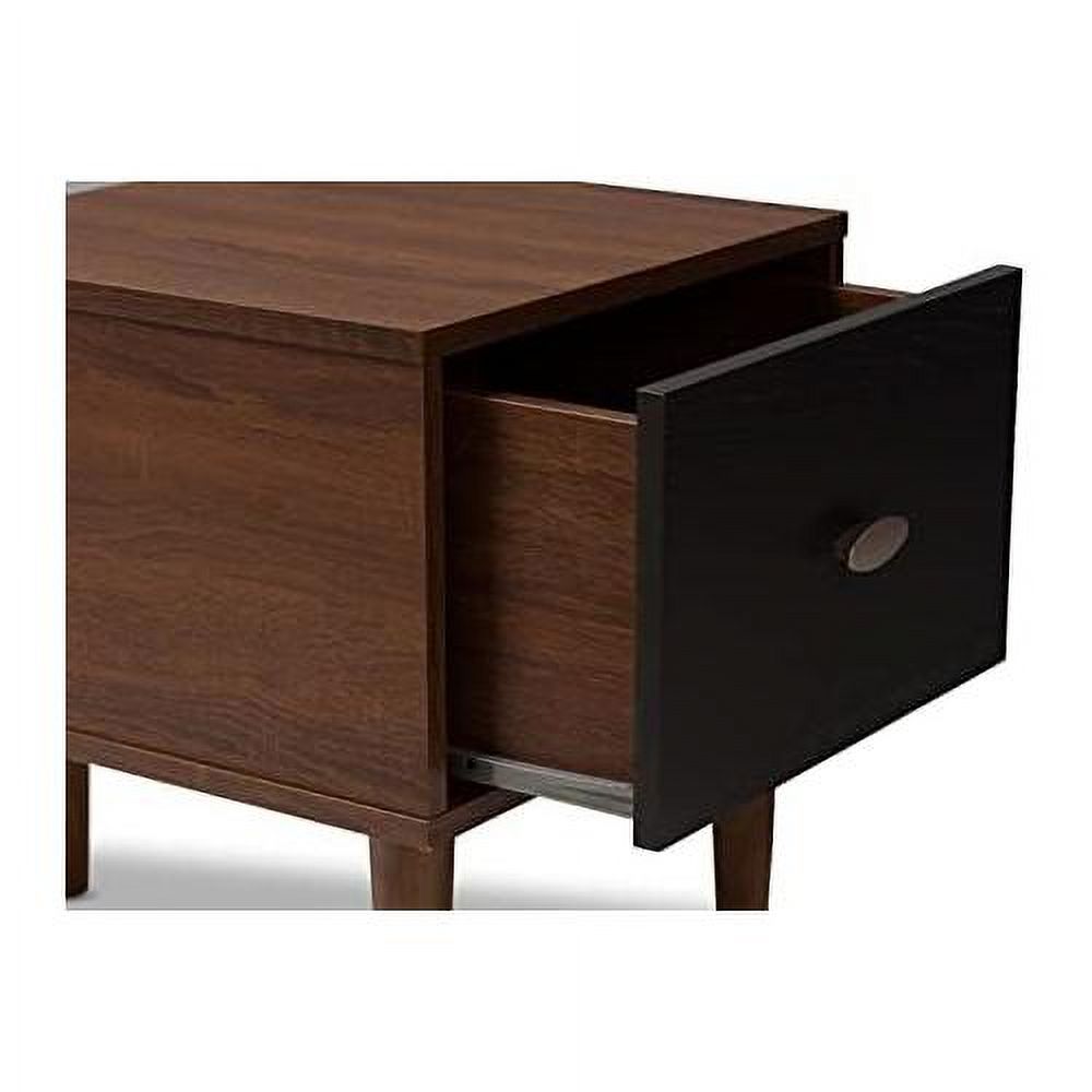 Brown Fabric Shoe Rack Cabinet Q918440