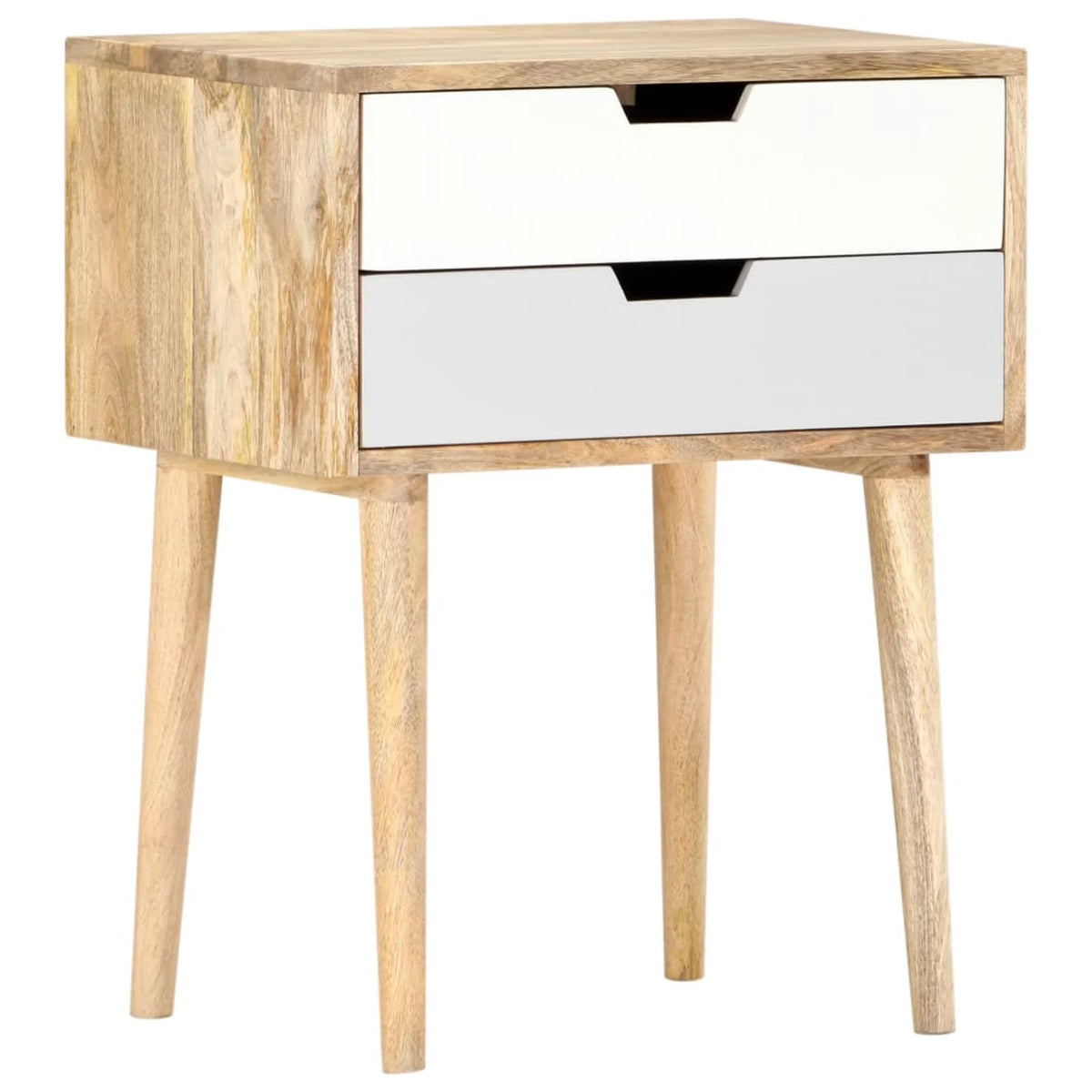Solid Mango Wood Bedside Cabinet N900