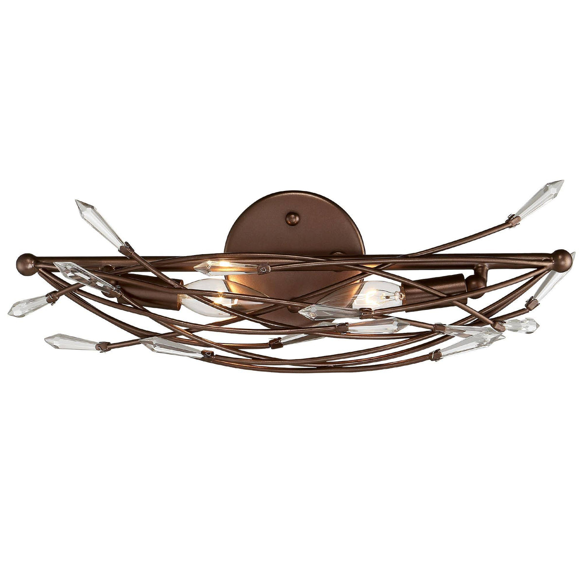 2 Light Bath Light Bronze T51022