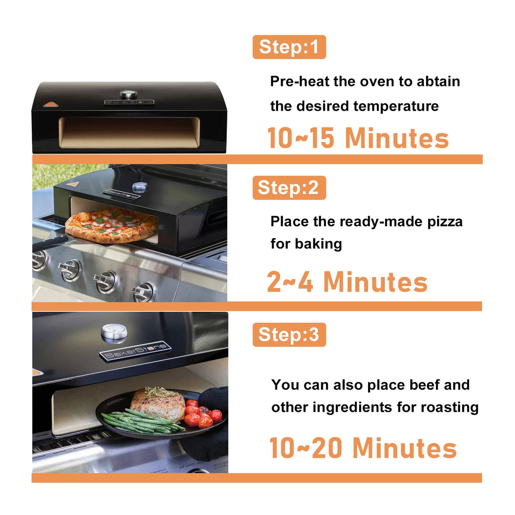 15 Grill-Top Pizza Oven T7902