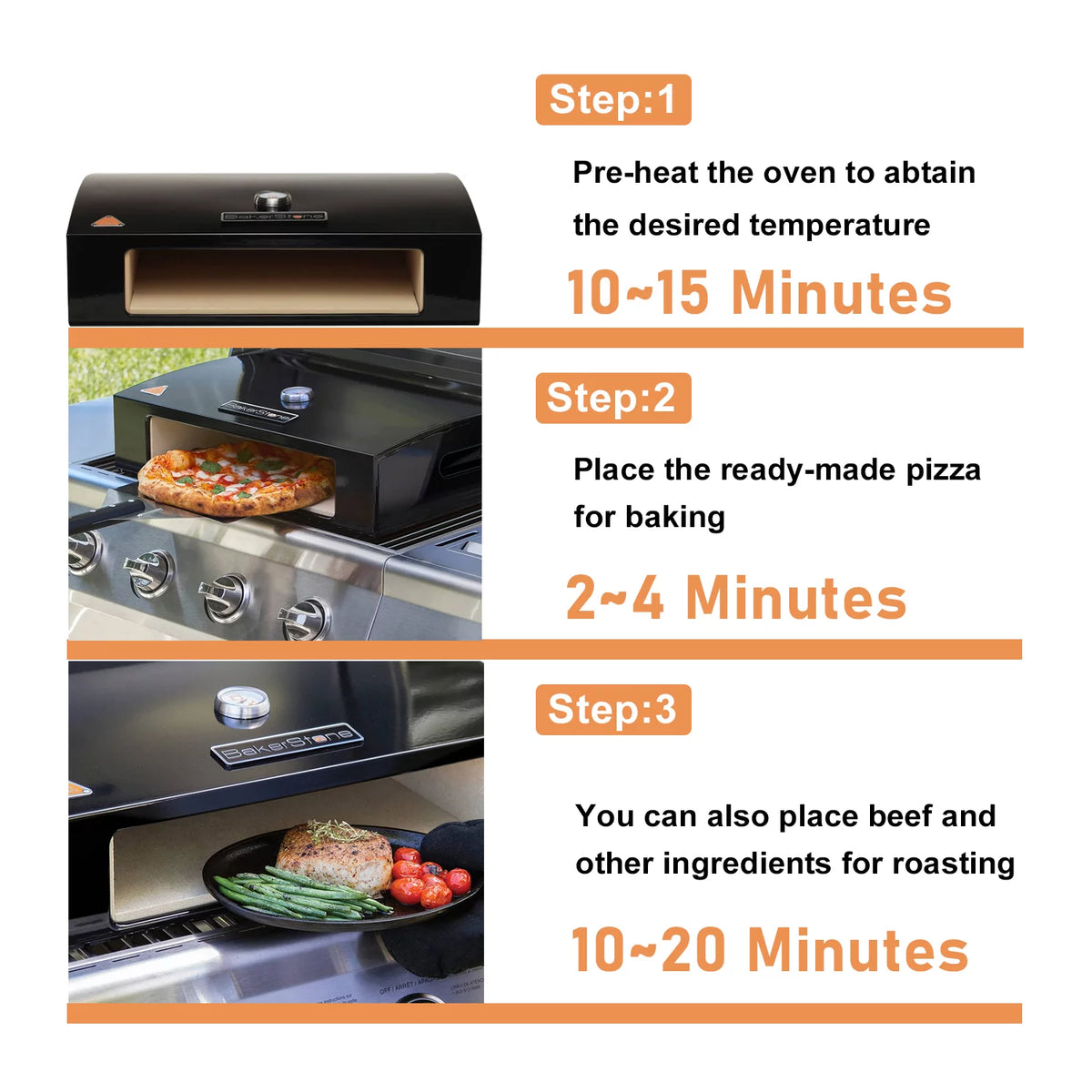15 Grill-Top Pizza Oven T7902