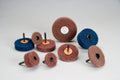 2 in x 2 Ply x 1/4 in A Med Buff and Blend Wheel Y49440
