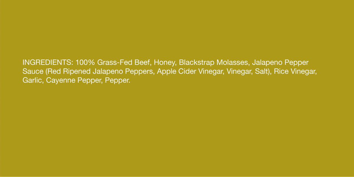 Honey Sriracha Beef Jerky T27051