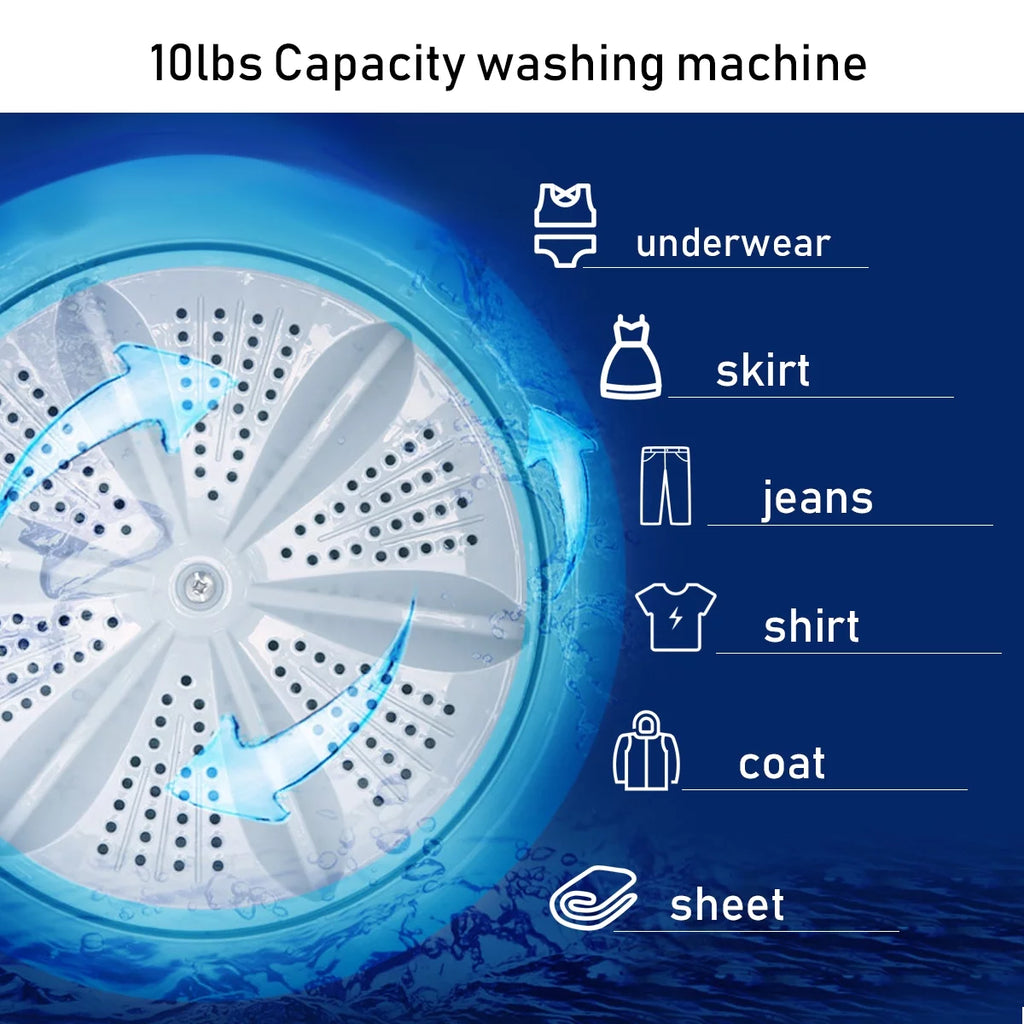 7.7 lbs Full-Automatic Washing Machine R350738