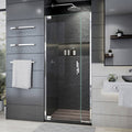 Frameless Pivot Shower Door in Chrome W394