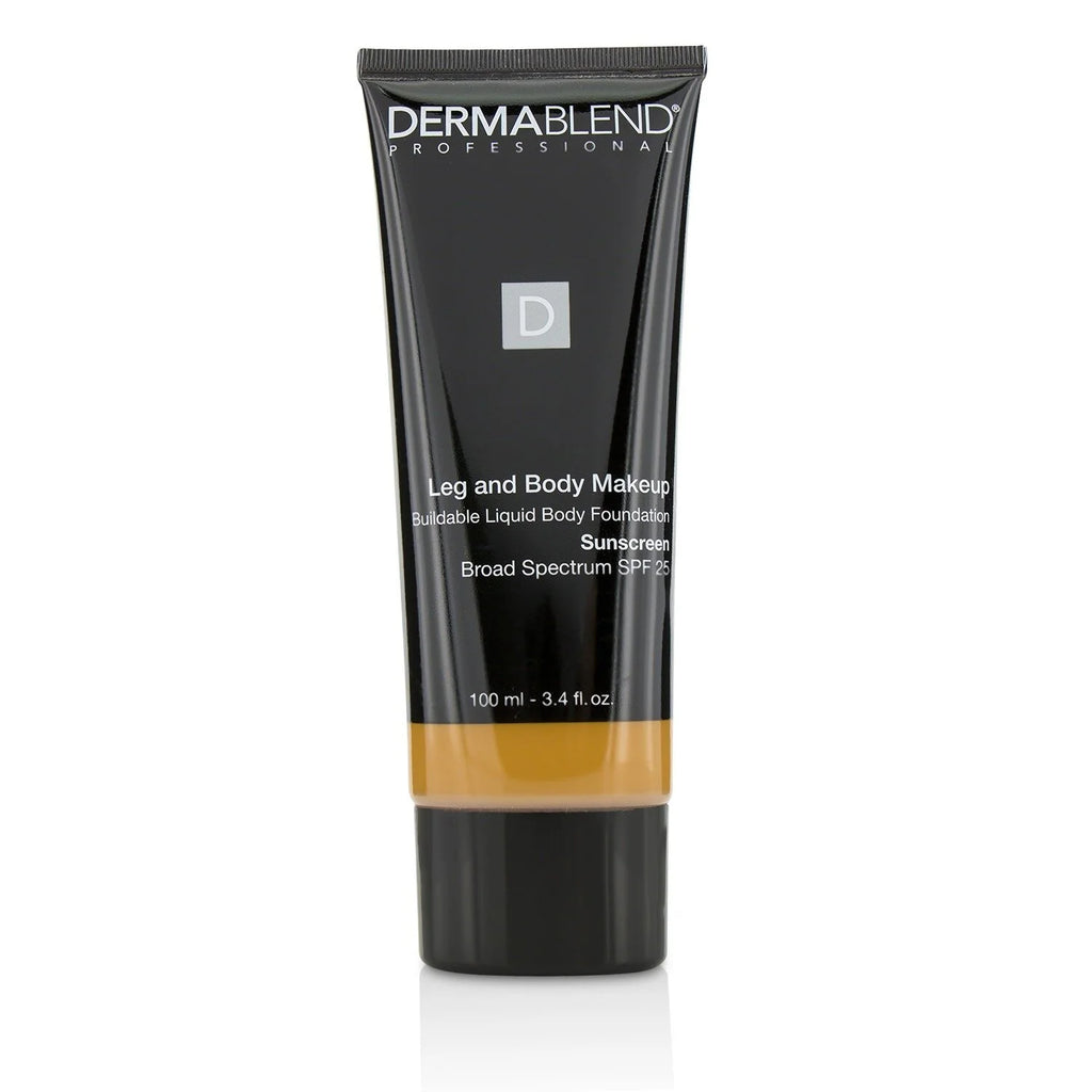 Leg and Body Make Up Liquid Body Foundation Sunscreen Broad Spectrum SPF 25 - #Deep Natural 100ml/3.4oz W369913