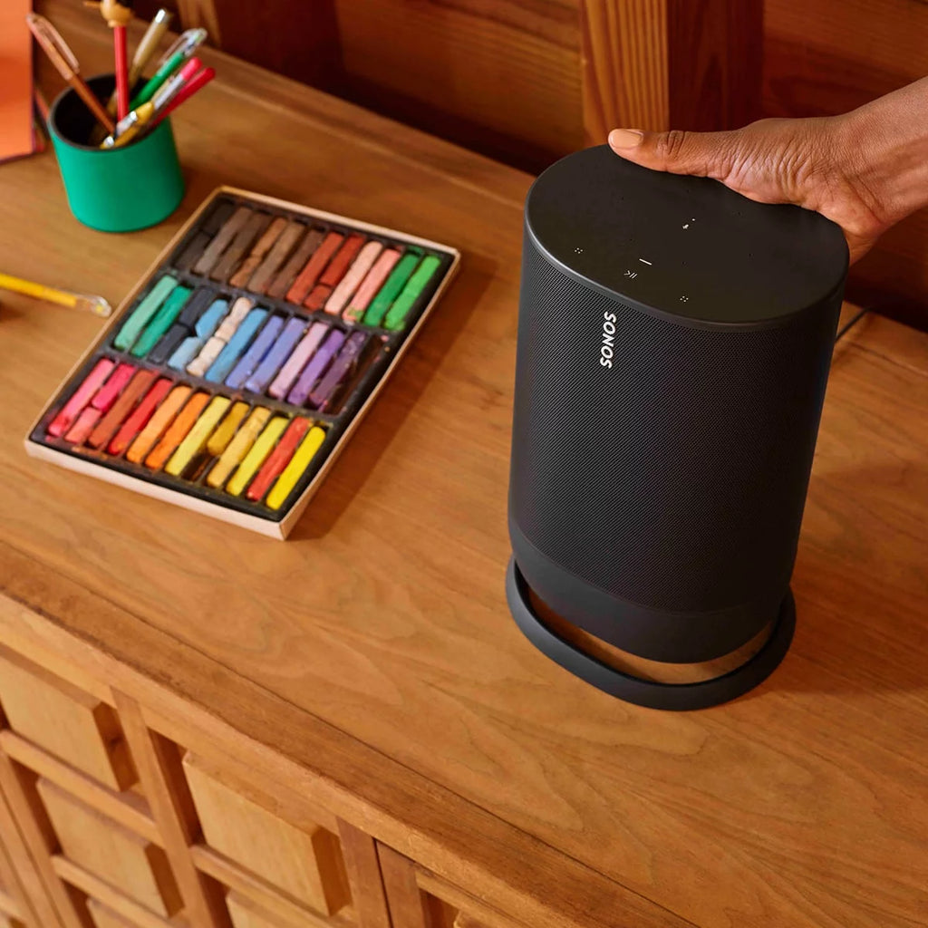 Portable Battery-Powered Bluetooth Wi-Fi Speaker Z18394