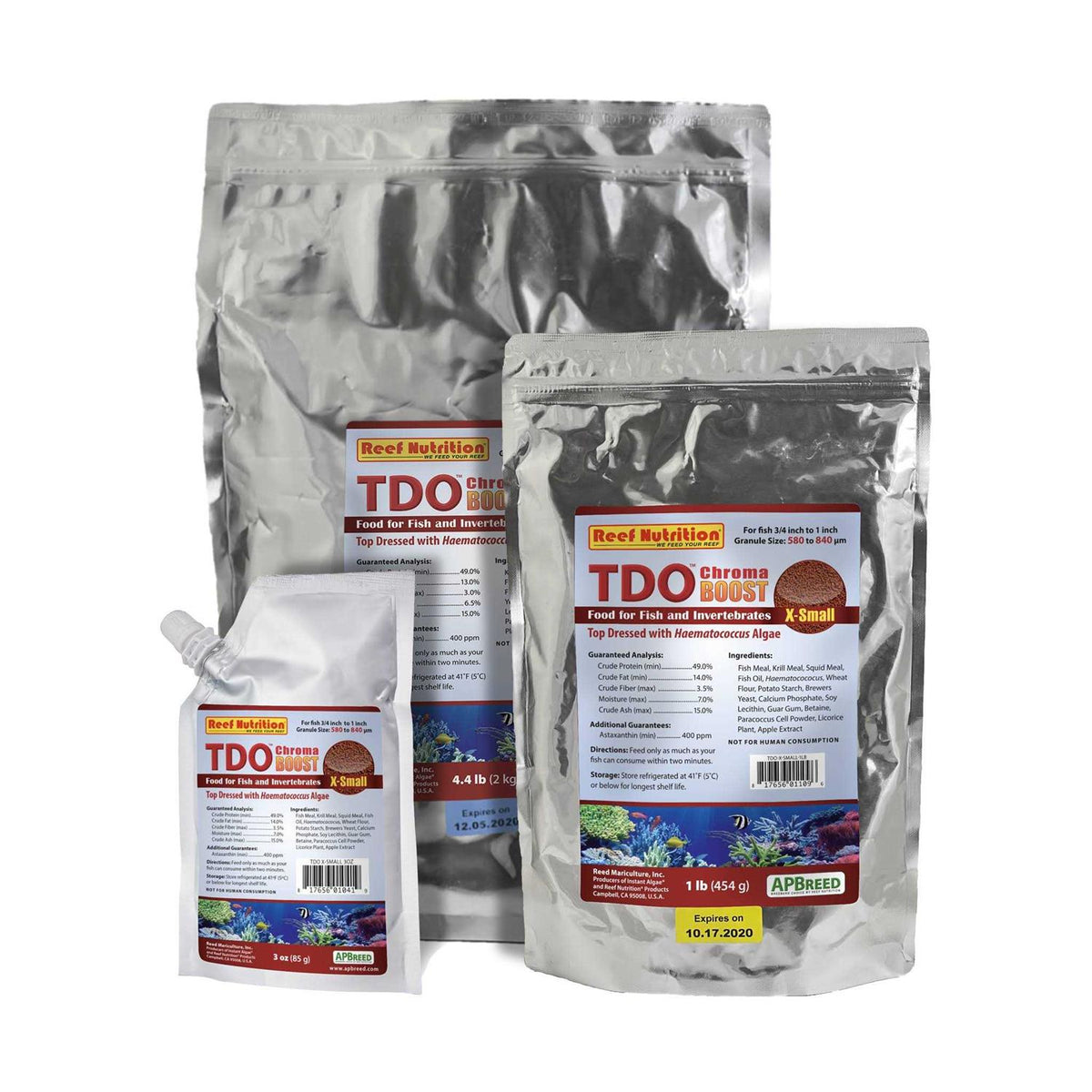 3 oz Extra Small Fish Food X976