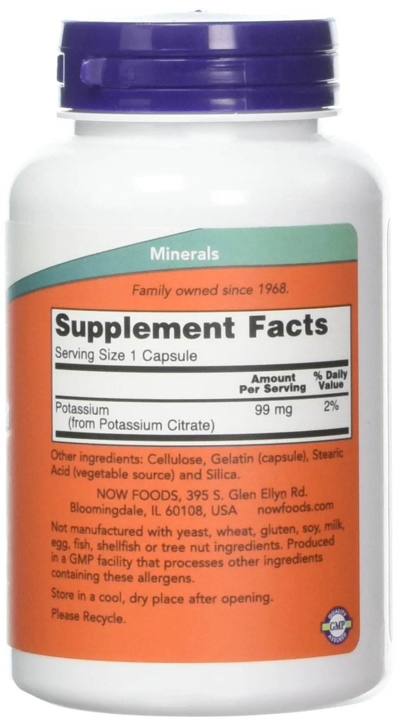 Potassium Citrate 99 Mg 180 Capsules Pack Of 2 T4699