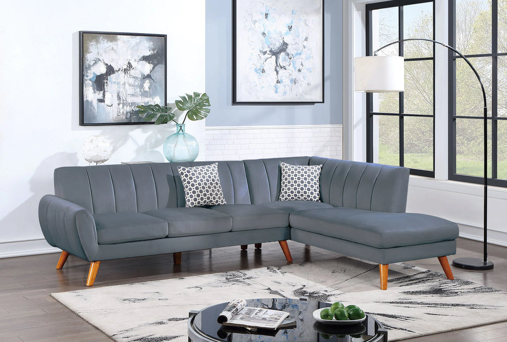 2-Piece Sectional Set with Chaise and Sofa C10870