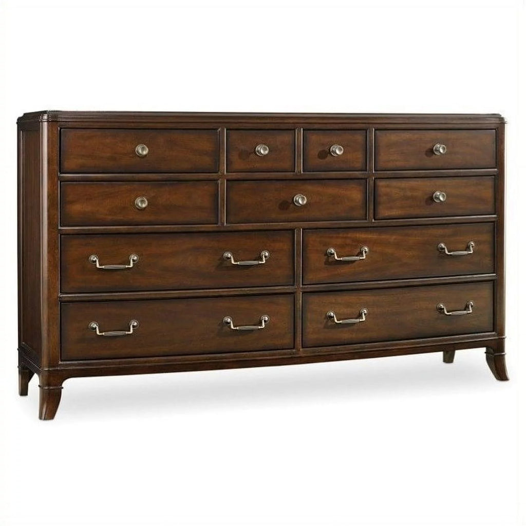 11 Drawer Walnut Dresser E740