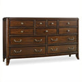 11 Drawer Walnut Dresser E740