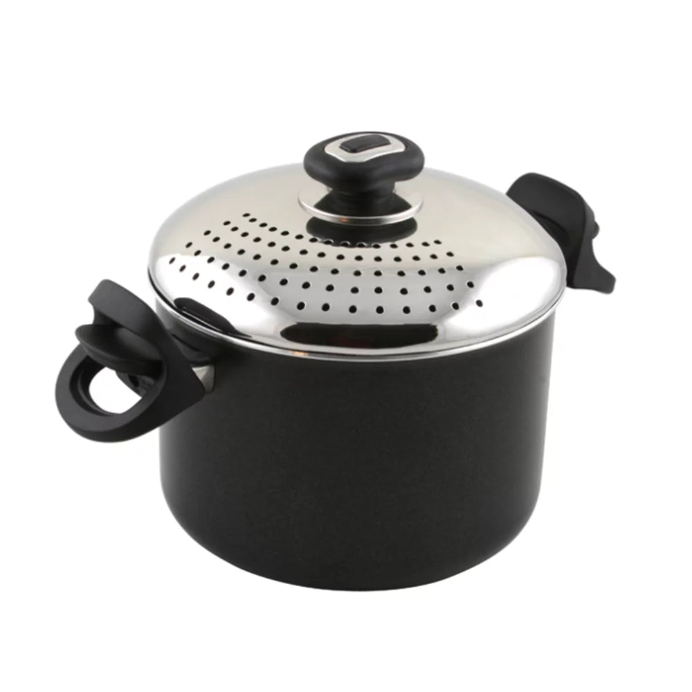 Onyx 4.2-qt Aluminum Non-Stick Deep Stock Pot W66687
