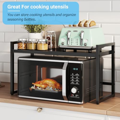 Expandable 2 Tier Heavy Duty Metal Storage Shelves D468