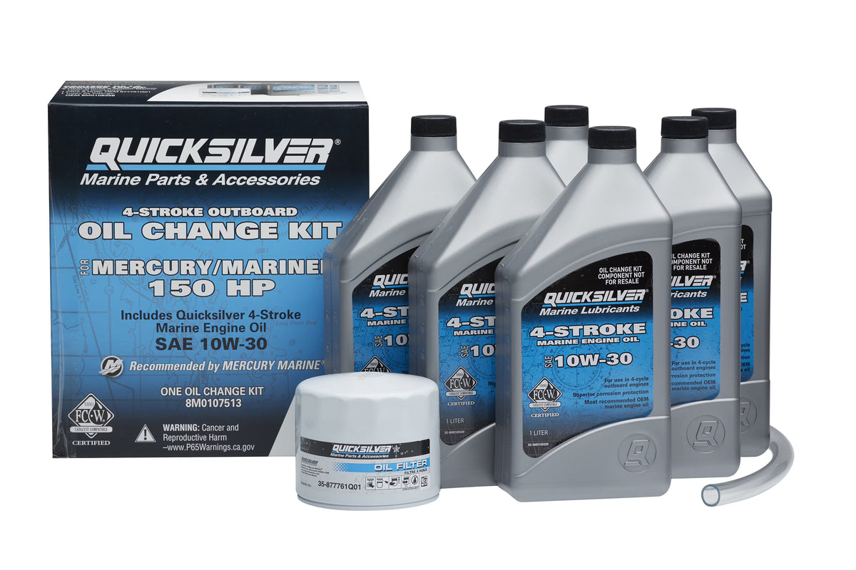 Marine Engine Oil Change Kit for Mercury/Mariner 150 HP Engines I872