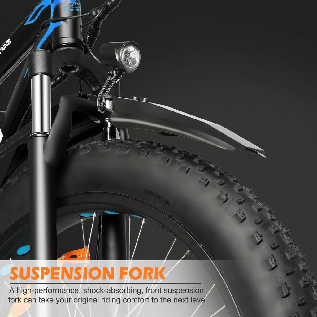 26 inch 7-Speed Electric Mountain Bicycle 500W 48V 10Ah B300615