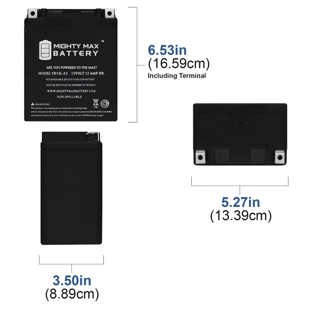 12V 12Ah Replacement Battery P109