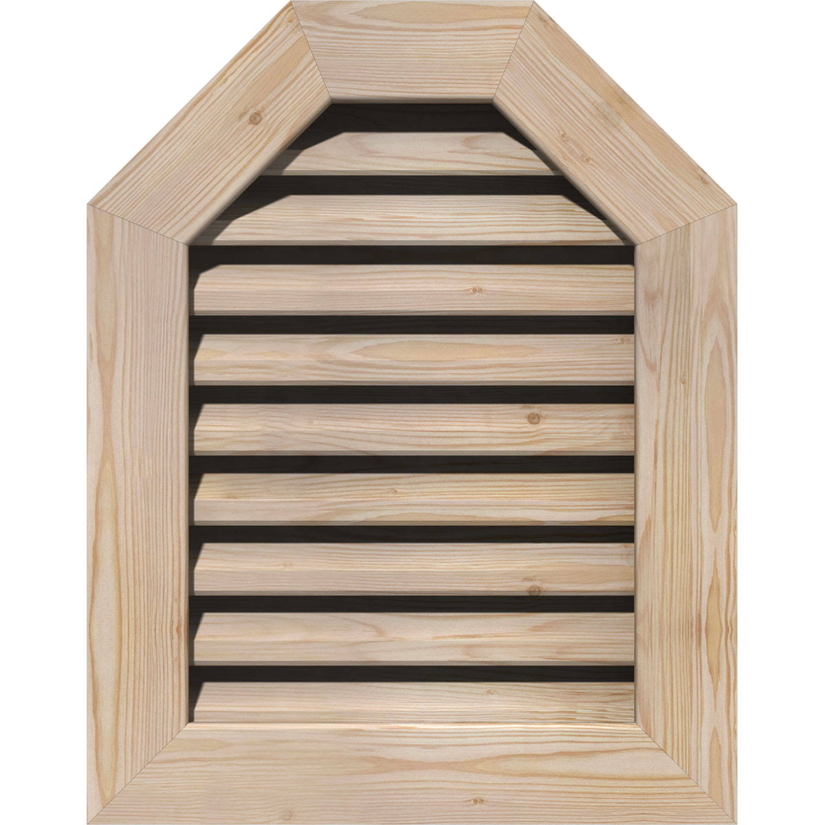 Octagonal Top Gable Vent V50977
